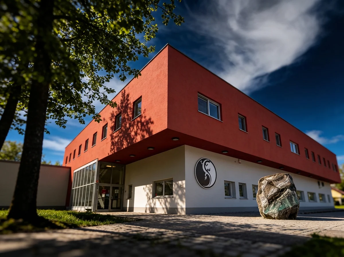 Außenansicht des Praxisgebäudes